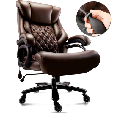 Big Home Office Desk Chair Lumbar Support HC8059